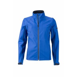 J&N Zip-Off női softshell dzseki, kék XL