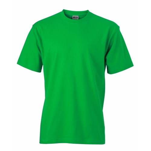 J&N Round-T Heavy kereknyakú póló, zöld XL