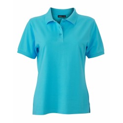 J&N Classic női galléros póló, kék XL