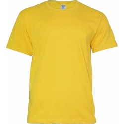 Keya MC180 kereknyakú póló, sárga S