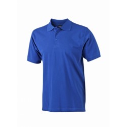J&N Classic galléros póló, kék M