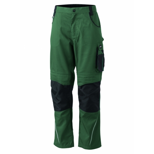 J&N Workwear derekas nadrág, zöld 110