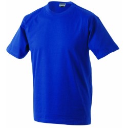J&N Round-T Heavy kereknyakú póló, kék 4XL