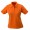 J&N Classic női galléros póló, narancssárga S
