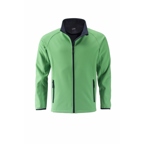 J&N Promo softshell dzseki, zöld 3XL