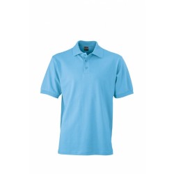 J&N Classic galléros póló, kék XL