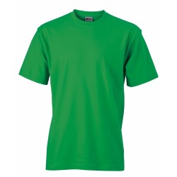 J&N Round-T-Medium kereknyakú póló, zöld M