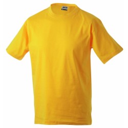 J&N Round-T-Medium kereknyakú póló, arany XL