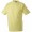 J&N Round-T-Medium kereknyakú póló, sárga XXL