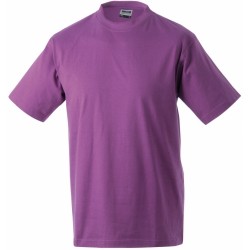 J&N Round-T-Medium kereknyakú póló, lila XL