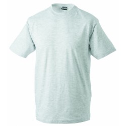 J&N Round-T Heavy kereknyakú póló, szürke XL