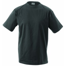 J&N Round-T Heavy kereknyakú póló, szürke XL