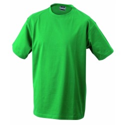 J&N Round-T Heavy kereknyakú póló, zöld S