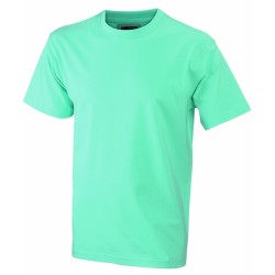 J&N Round-T Heavy kereknyakú póló, zöld XL
