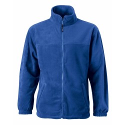 J&N Full-Zip polár pulóver, kék L