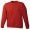 Basic Sweat pamut pulóver, piros M