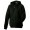 J&N Hooded Jacket pamut pulóver, fekete XXL