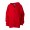 J&N Hooded Jacket Junior pamut pulóver, piros XXL