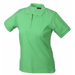 J&N Classic női galléros póló, zöld L
