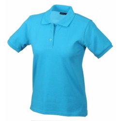 J&N Classic női galléros póló, kék XL