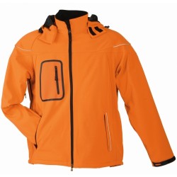 Men's Winter Softshell dzseki, narancssárga M