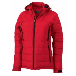 J&N Ladies' Outdoor Hybrid Jacket, piros XL