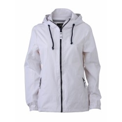 J&N Ladies' Sailing Jacket, fehér XL