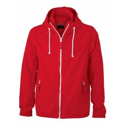 J&N Men's Sailing Jacket, piros 3XL