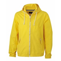 J&N Men's Sailing Jacket, sárga L