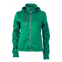J&N Maritime női softshell dzseki, zöld M
