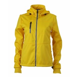 J&N Maritime női softshell dzseki, sárga XL