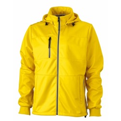 J&N Maritime softshell dzseki, sárga 3XL