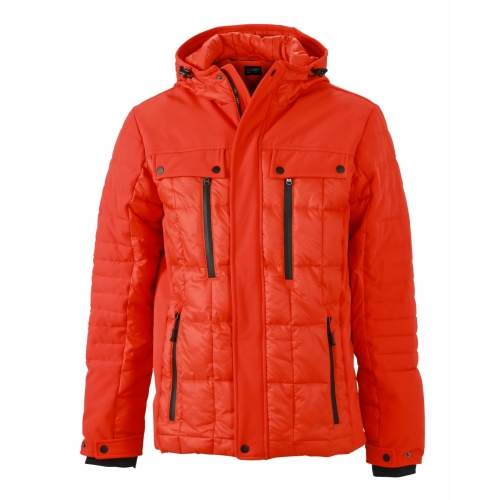 J&N Men's Wintersport Jacket, piros L