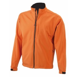 J&N Men's softshell dzseki, narancssárga XL