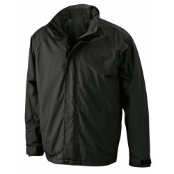 J&N Two-In-One Jacket kétfunkciós dzseki, fekete 3XL