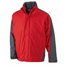J&N Two-In-One Jacket kétfunkciós dzseki, piros XXL