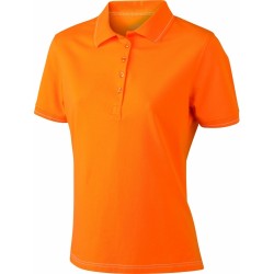 J&N Ladies' Elastic Polo női galléros póló, narancssárga S