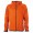 J&N Hooded Fleece kapucnis pulóver, narancssárga 3XL