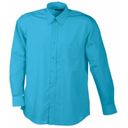 J&N Promotion hosszú ujjú férfi ing, kék XL