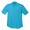 J&N Promotion rövid ujjú férfi ing, kék M