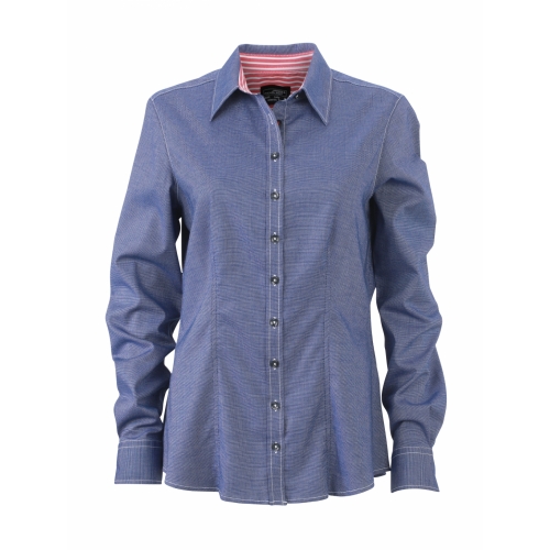 J&N Ladies' Shirt női blúz, kék XXL