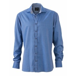 J&N Men's Shirt, kék L