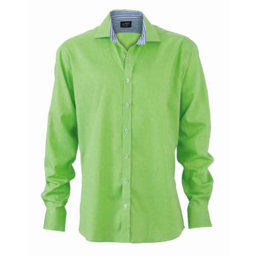J&N Men's Shirt, zöld 3XL