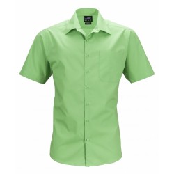 J&N Men's Business Shirt Shortsleeve, zöld 6XL