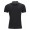 J&N Pima galléros piké póló, fekete 3XL