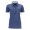 J&N női galléros póló mintás gallérral, kék M
