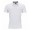 J&N galléros póló mintás gallérral, fehér XL