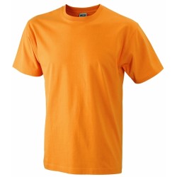 J&N Workwear-T kereknyakú póló, narancssárga XXL