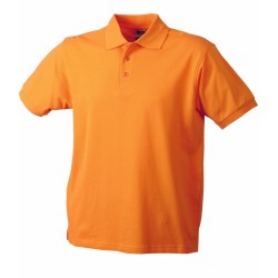 J&N Workwear galléros póló, narancssárga L