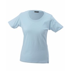J&N Workwear-T női kereknyakú póló, kék S